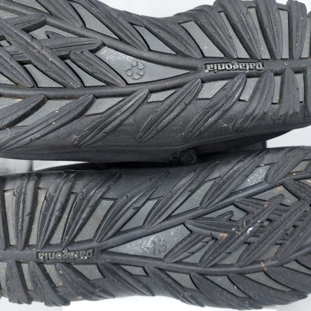 Patagonia Lugano 11" Shaft Boot Wms Size 9 Black Suede Waterproof Polar Tec - Picture 10 of 11